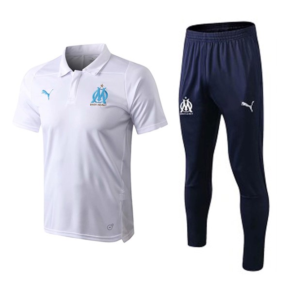 Polo Marsella Conjunto Completo 2018/19 Blanco